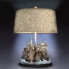 Retro resin castle - ornament - table lamp - LEDLights & lighting