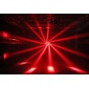 LED stage light - cross moving head - DMX control - laser projector