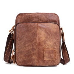 Stylish small shoulder bag - genuine leatherBags
