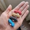 Mini pocket knife - foldable - stainless steel - peanut shapeKnives & Multitools