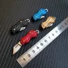 Mini pocket knife - foldable - stainless steel - peanut shapeKnives & Multitools