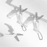 Mini colorful scissors - retractable - foldableKnives & Multitools