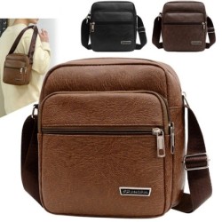 Fashionable small shoulder bag - leather - waterproofBags