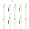 Surgical blade - scalpel - replaceable knife blade - stainless steel - number 24Knives & Multitools