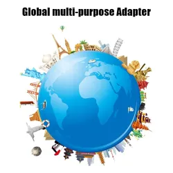 Universal power - travel adapter - with 2 USB ports - AU US UK EU plug inverterPlugs