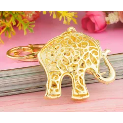Crystal elephant - keychainKeyrings