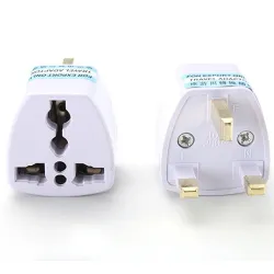 US - EU - AU to UK - HK AC travel power plug - converter - adapterPlugs