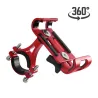 Universal phone holder - for bike / motorcycle handlebar - anti-slip - clip - rotatable - aluminum alloyHolders