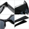 Fashionable oversized sunglasses - cat eyes - colorful leopard - UV400Sunglasses