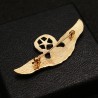 Fashionable brooch - pin - European / American design - double - headed eagleBrooches