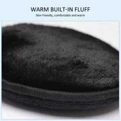 Warm earmuffs with metal hearing holes - unisexHats & Caps