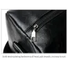 Fashionable travel / sport leather bag - with shoe compartment - large capacityBags