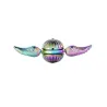 Hand fidget spinner - metal anti-stress toy - golden snitch - angel wingsFidget Spinner