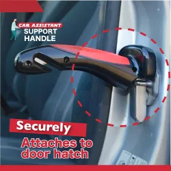 Car support handle - multi-function safety door handle - hammer - window breaker - with LEDInterior accessories