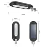 Solar powered lamp - outdoor wall lamp - dusk to dawn light - waterproof - 18 LEWall lights