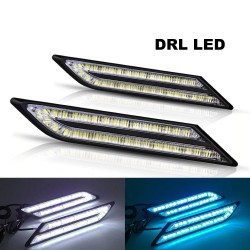 33 SMD LED - DRL car lights - waterproof - 2 pieces