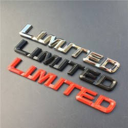 LIMITED - metal emblem - car sticker