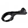 Long aluminum handlebar mount for GoProMounts