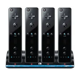 Wii controller charger with 4 batteries 2800 mAh - dockWii & Wii U