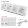 Wii controller charger with 4 batteries 2800 mAh - dockWii & Wii U