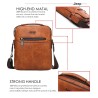 JEEP BULUO - men's leather shoulder bag - with a walletBags