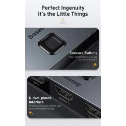 Baseus - 4K HD switch - HDMI-compatible adapterHDMI switchers