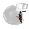 Aluminum arm - helmet mount - 360 degree adjustment - for GoProMounts