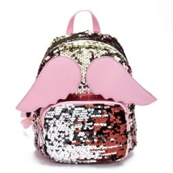 Mini sequin backpack - with angel wingsBackpacks