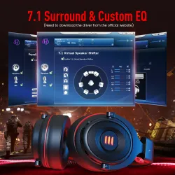 Gaming headset - wired headphones - with microphone - E900/E900 ProHeadsets