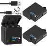 1680mAh li-ion battery - with charger - for GoPro Hero 5 / 6 / 7Battery & Chargers