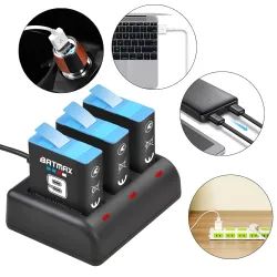 BATMAX - 1780mAh li-ion battery - with charger - for GoPro Hero 9 / 10Battery & Chargers