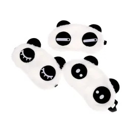Panda sleeping mask - eye mask - soft cottonSleeping masks