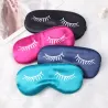 Sleeping eye mask - blindfold - printed eyes - silkSleeping masks