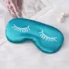 Sleeping eye mask - blindfold - printed eyes - silkSleeping masks