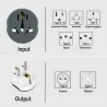 AU / US / UK / CN to EU - travel adapter - converter - 250V - 16APlugs