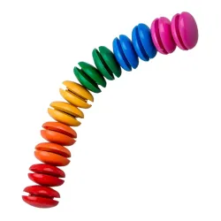 Round magnetic buttons - fridge magnets - 10 piecesFridge magnets