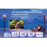 PS7 - 120 inch - 16:9 projection screen - reflective foldable projector screenProjectors