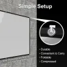 PS7 - 120 inch - 16:9 projection screen - reflective foldable projector screenProjectors