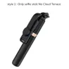 Selfie stick tripod - with remote - extendable - foldable monopod - Wireless / BluetoothTripods & stands