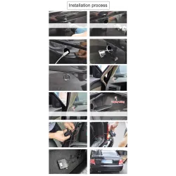 Car parking sensor - radar - reverse auto-parking - LCD monitor display - LEDInterior accessories