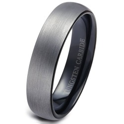 Tungsten carbide ring - blackRings