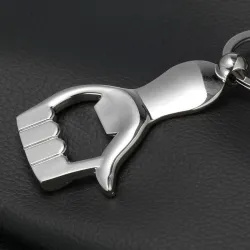 Thumb up - metal bottle opener - with key ringKeyrings