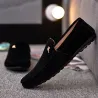 Elegant slip on loafers - blackShoes