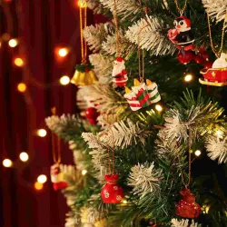 Christmas advent calendar - with hanging christmas tree ornaments - 24 piecesChristmas