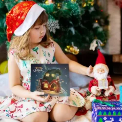 Christmas advent calendar - with bracelet making kitChristmas