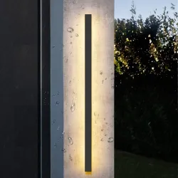 Waterproof outdoor wall light - long aluminum LED lampWall lights