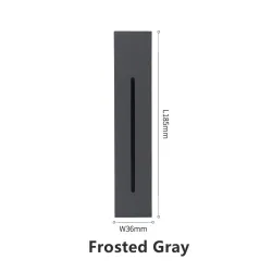 Recessed LED wall lamp - with motion sensor - outdoor IP65 - 3WWall lights
