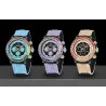 PAGANI DESIGN - mechanical / automatic watch - rainbow bezel - waterproof - leather / nylon strapWatches