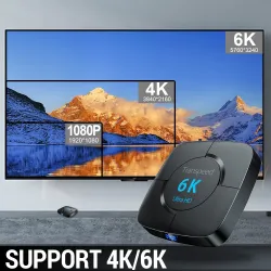 Android 10 - TV Box - Blacklight 6K - Wifi - Voice Assistant 4GB RAM 32G 64GAndroid box