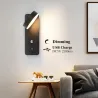 LED wall lamp - dimmable - rotatable head - USB charging - 9WWall lights